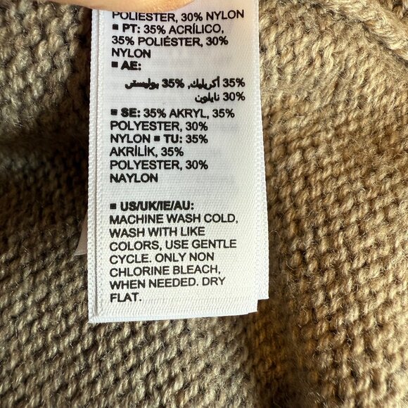 NWT The Drop Heather Mushroom V-Neck Cardigan Sweater - Picture 7 of 7